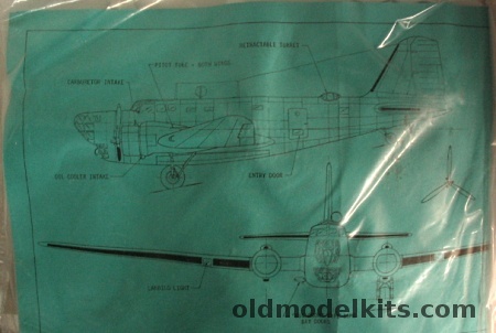 Execuform 1/72 Douglas B-18A Early Production Bolo plastic model kit